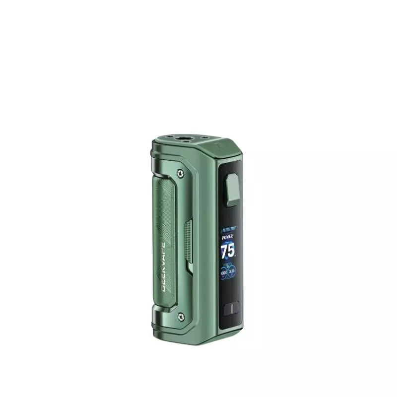 Geekvape Aegis 5 Mini Box Mod in forest green colour with a Built-in 3200mAh Battery