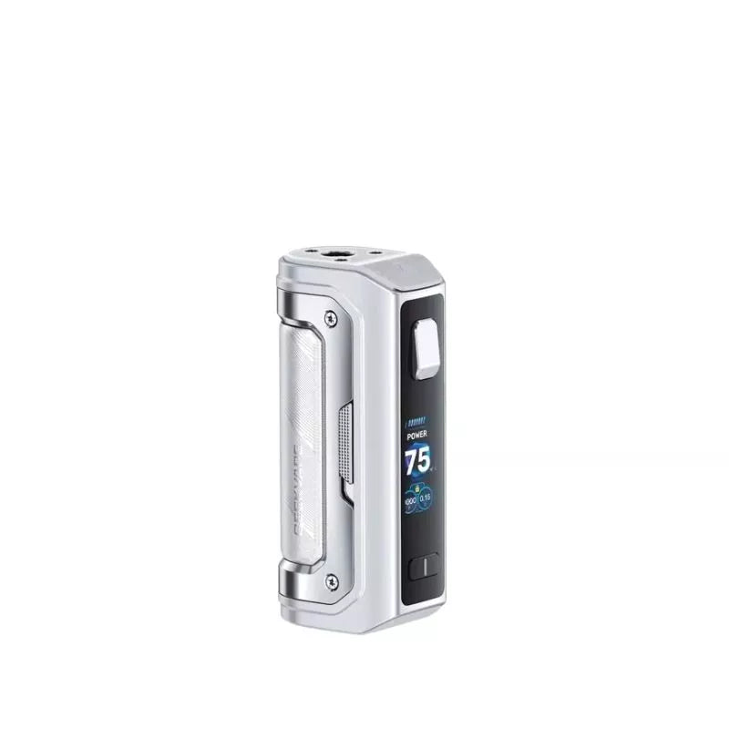Geekvape Aegis 5 Mini Box Mod in polar silver colour with a Built-in 3200mAh Battery