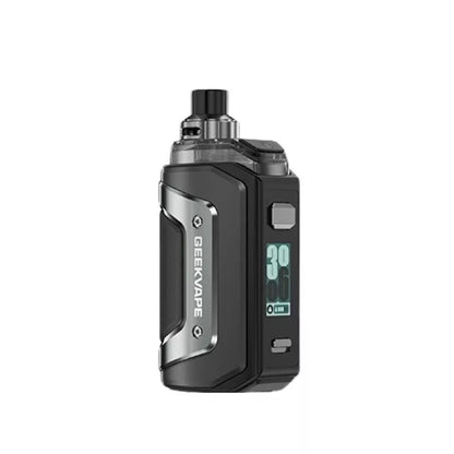 Geekvape Aegis Hero 5 Pod Vape Kit in iron black colour - great for nic salt e-liquids or 50VG/50PG Shortfill Vape Juices