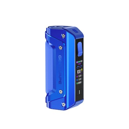 Blue Geekvape Aegis Solo 3 Box Mod in Blue perfect for Vape Sub-Ohm Tanks 