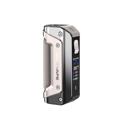 Geekvape Aegis Solo 3 Box Mod in dark grey perfect for Vape Sub-Ohm Tanks 