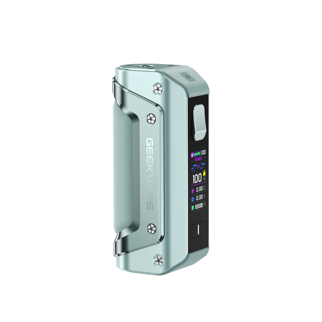 Green Geekvape Aegis Solo 3 Box Mod In Green perfect for Vape Sub-Ohm Tanks 