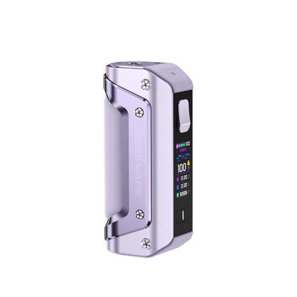 Geekvape Aegis Solo 3 Box Mod in metallic purple perfect for Vape Sub-Ohm Tanks 