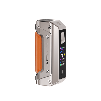 Geekvape Aegis Solo 3 Box Mod in Titanium Grey perfect for Vape Sub-Ohm Tanks 