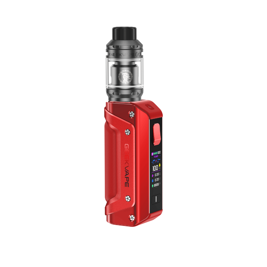 Red GeekVape Aegis Solo 3 in Red perfect for Shortfill E-Liquids