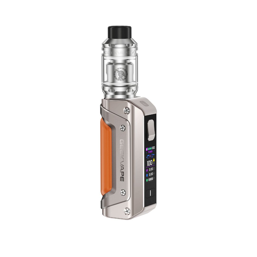 Geekvape Aegis Solo 3 in titanium grey perfect for Shortfill E-Liquids