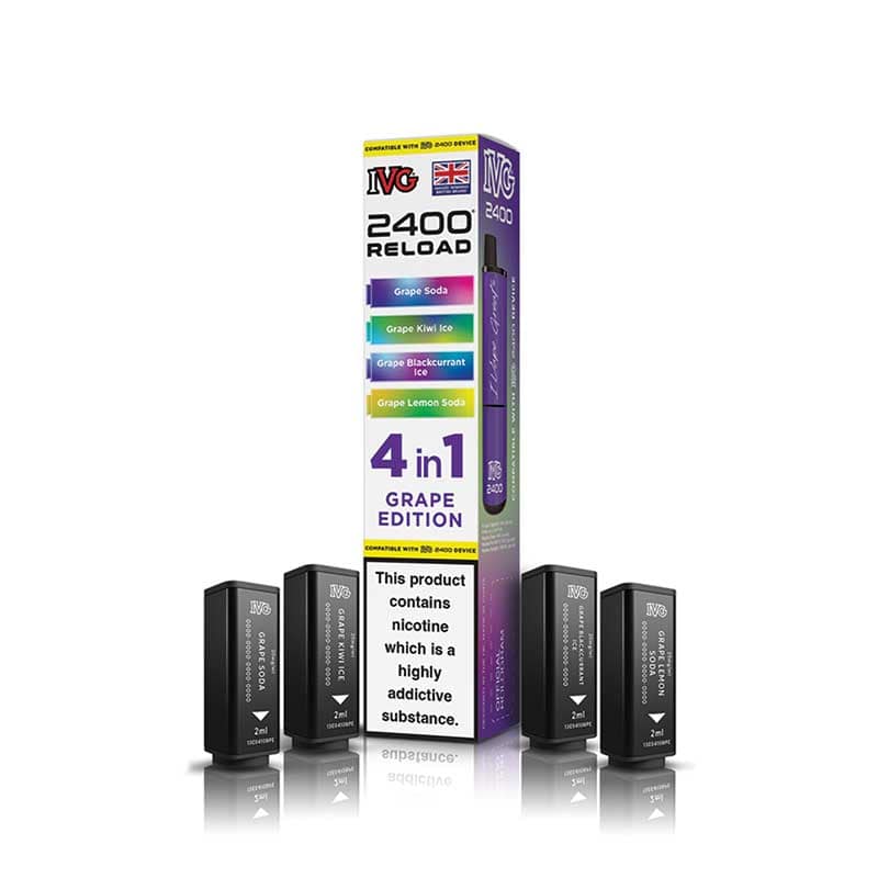 IVG 2400 Reload Prefilled Pods - Box of 5
