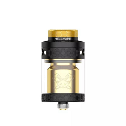 Hellvape Dead Rabbit 4 RTA in Black Gold Colour