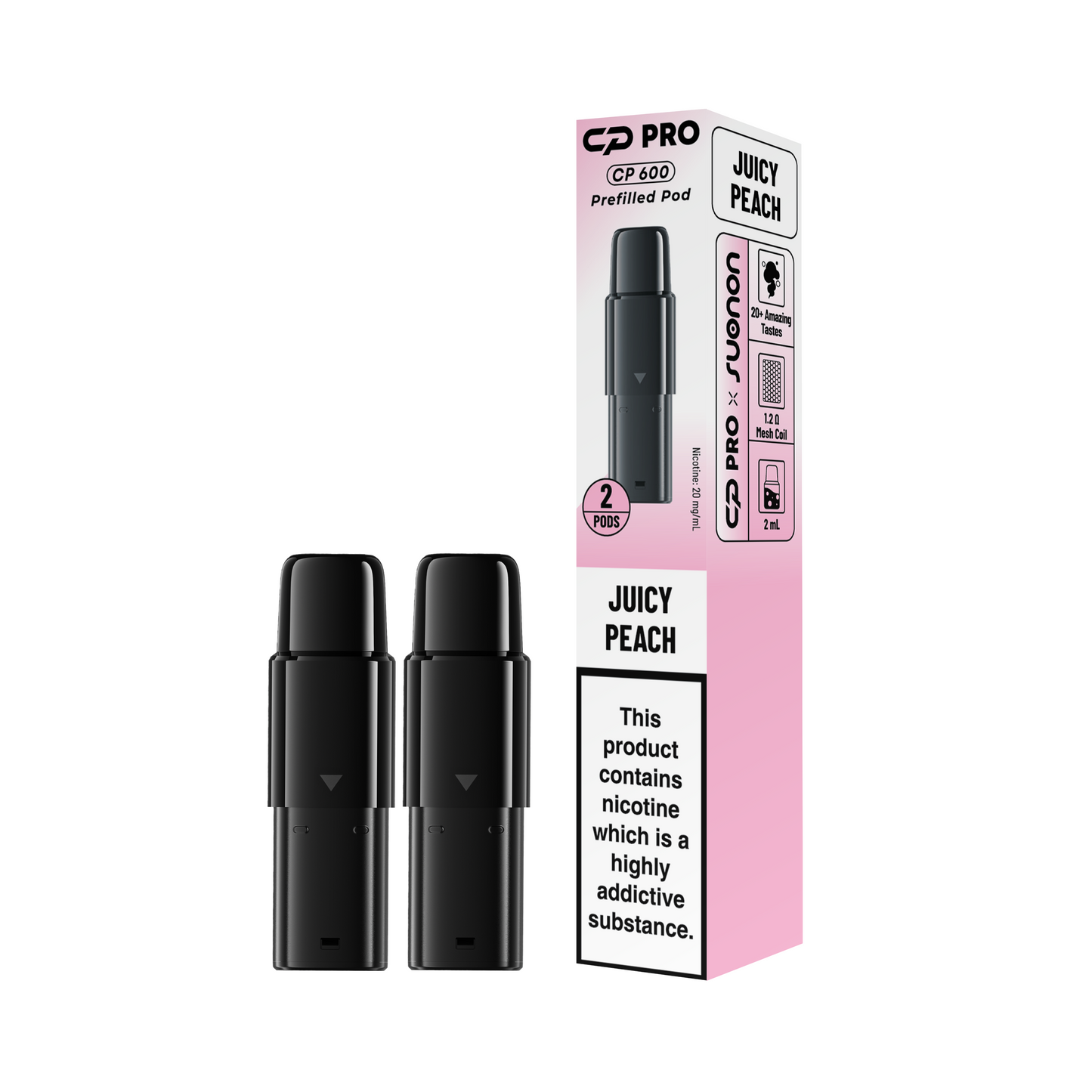 CP Pro 600 Prefilled Pods - Box of 20