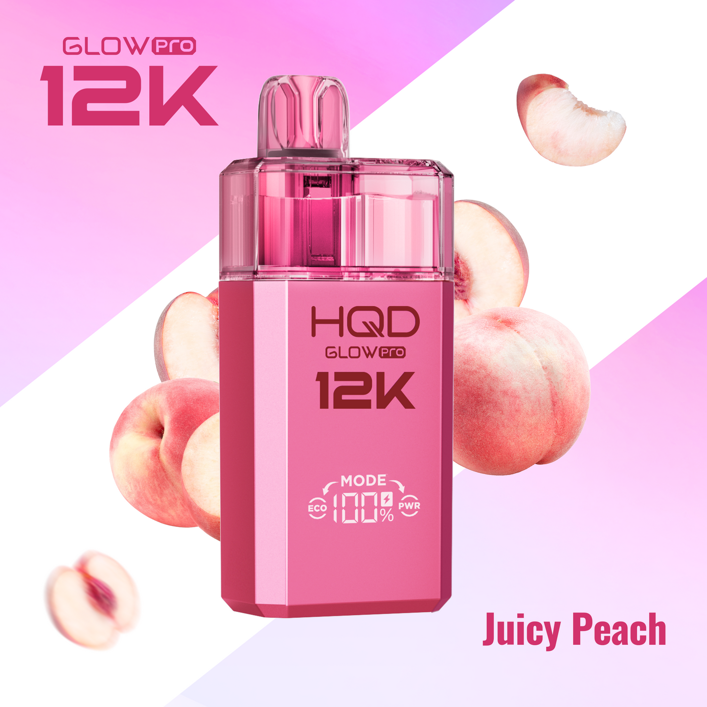 HQD Glow Pro 12K Puffs Prefilled Pod Kit