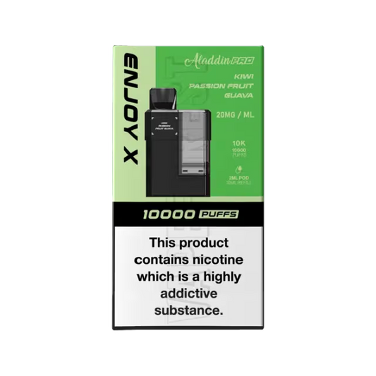 Aladdin Pro Enjoy X 10000 Prefilled Replacement Pods - Box of 5