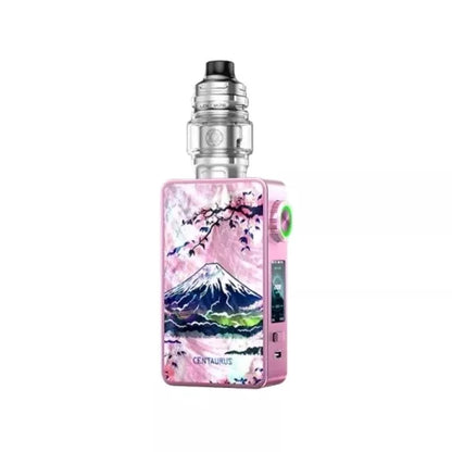 Lost Vape Centaurus M200 Kit In Sakura Fuji Colour great for sub-ohm Vaping with 70vg/30pg Shortfill Vape Juice 