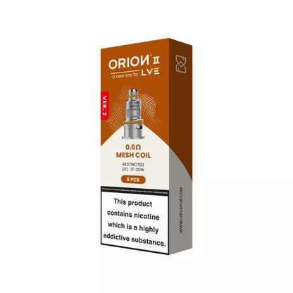 LVE Orion II Pro Mesh Coils 0.6ohm for The LVE Orion II Pro Vape kit