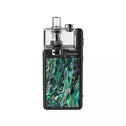 LVE Orion II Pro Pod Vape Kit in black abalone Colour, Built-in 1900mAh Lipo Battery with a 0.99 TFT Colour Screen - Great with Nic Salt Vape Juices