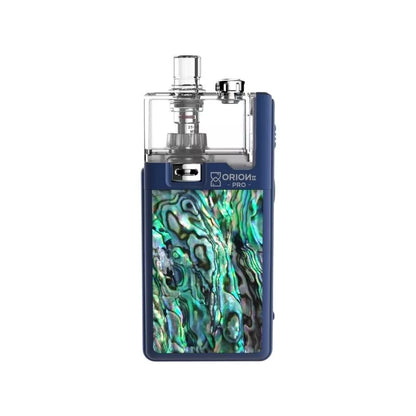 LVE Orion II Pro Pod Vape Kit in blue abalone Colour, Built-in 1900mAh Lipo Battery with a 0.99 TFT Colour Screen - Great with Nic Salt Vape Juices