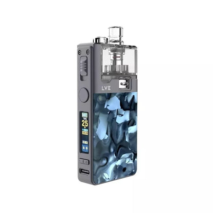 LVE Orion II Pro Pod Vape Kit in Gray Urban Camo Colour, Built-in 1900mAh Lipo Battery with a 0.99 TFT Colour Screen - Great with Nic Salt Vape Juices