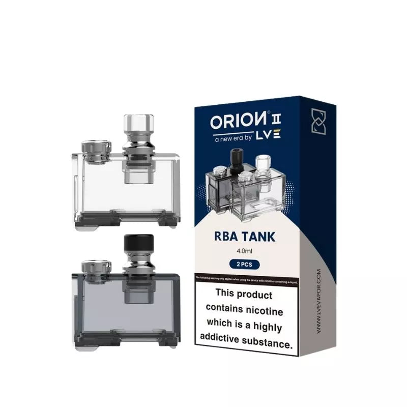 LVE Orion II Pro RBA Pods for The LVE Orion II Pro Vape Kit