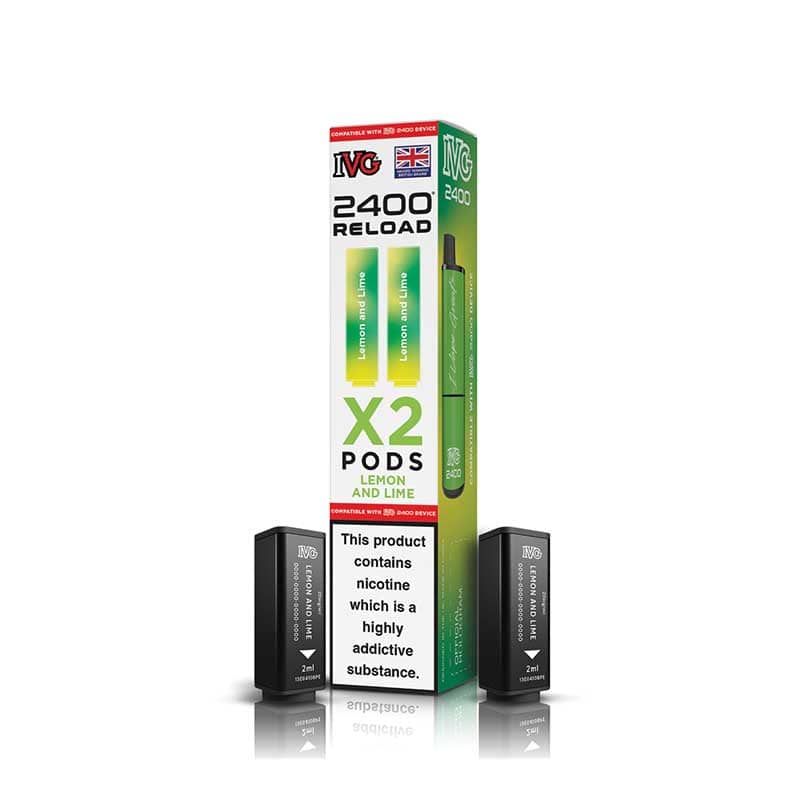 IVG 2400 Reload Prefilled Pods - Box of 5