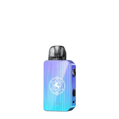 Lost Vape Centaurus E40 Pod Kit in glistening blue, sleek design with a shiny finish.