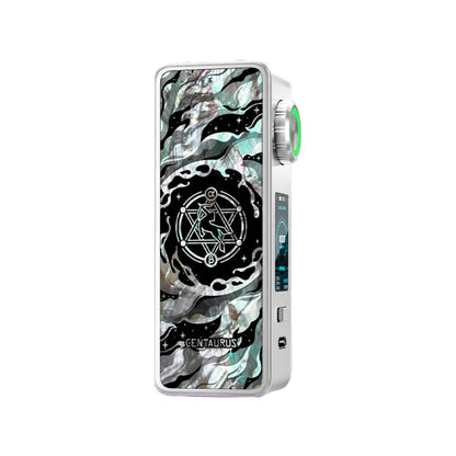 Lost Vape Centaurus M100 Box Mod in Moonlight Shell Colour can be used with Sub-ohm Vape Tanks or Rebuildable Vape Tanks