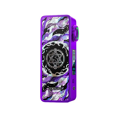 Lost Vape Centaurus M100 Box Mod in Moonlight Violet Colour can be used with Sub-ohm Vape Tanks or Rebuildable Vape Tanks