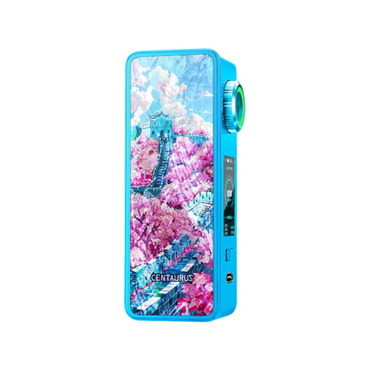 Lost Vape Centaurus M100 Box Mod in Skyward Wall Colour can be used with Sub-ohm Vape Tanks or Rebuildable Vape Tanks