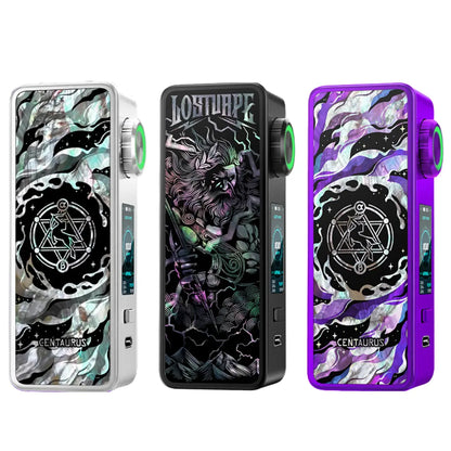 Lost Vape Centaurus M100 Box Mod can be used with Sub-ohm Vape Tanks or Rebuildable Vape Tanks