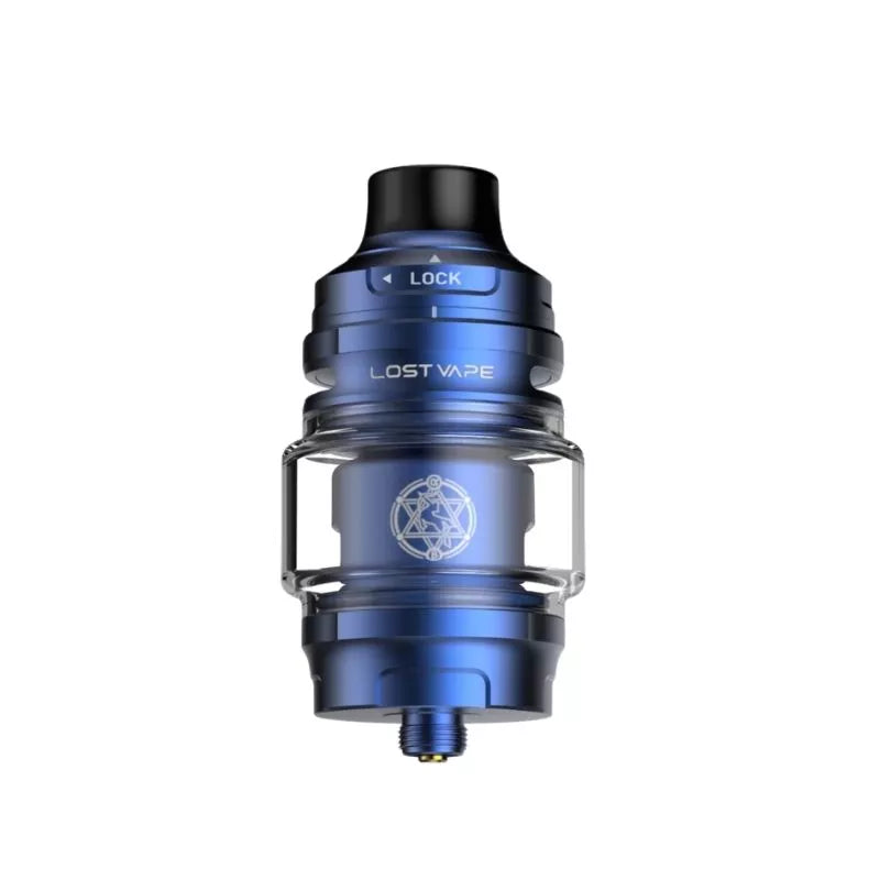 New Lost Vape Centaurus V2 Sub-ohm Tank In Sierra Blue works great with Shortfill Vape Juice