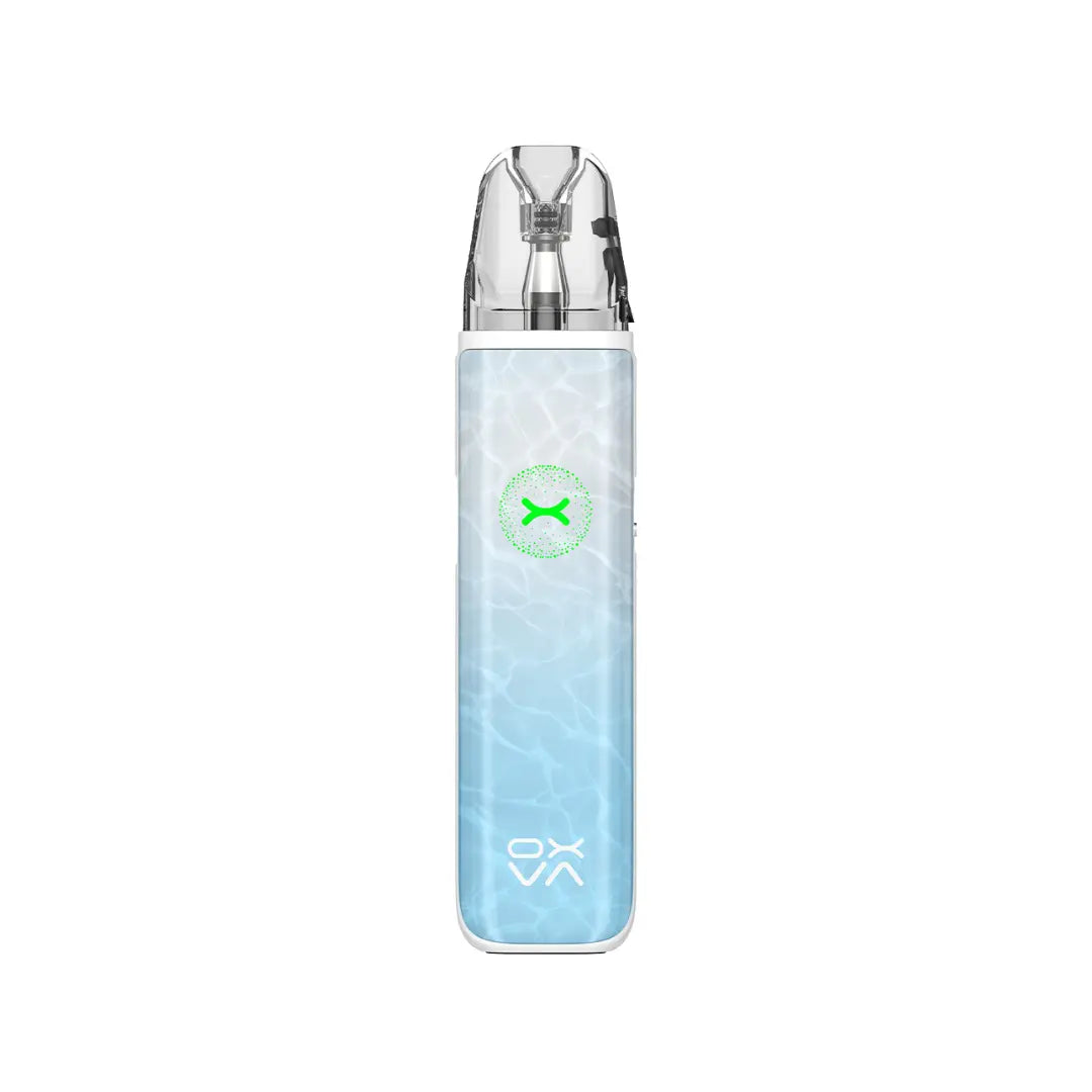 OXVA Xlim GO 2 Pod Vape Kit In Blue Ripple Colour  great for Nic Salt E-liquids 