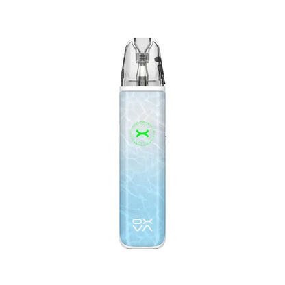 OXVA Xlim GO 2 Pod Vape Kit In Blue Ripple Colour  great for Nic Salt E-liquids 