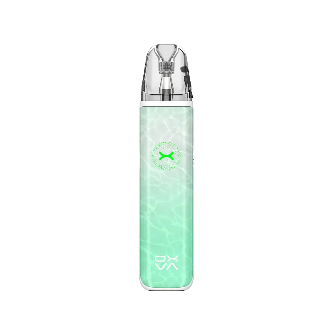 OXVA Xlim GO 2 Pod Vape Kit In Green Ripple Colour  great for Nic Salt E-liquids 
