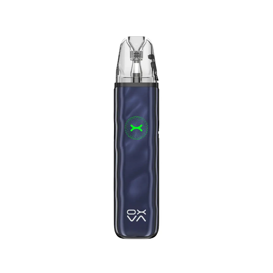 OXVA Xlim GO 2 Pod Vape Kit In Metal Blue Colour  great for Nic Salt E-liquids 