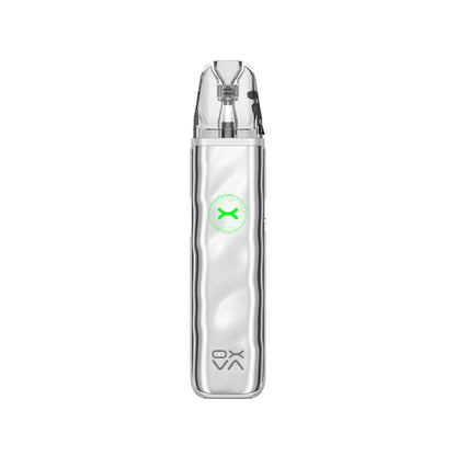OXVA Xlim GO 2 Pod Vape Kit In Metal Silver Colour  great for Nic Salt E-liquids 