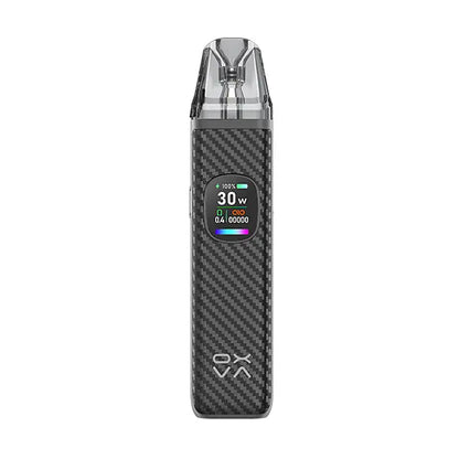 OXVA Xlim Pro 2 Pod Kit in Black Warrior design, featuring a digital display.