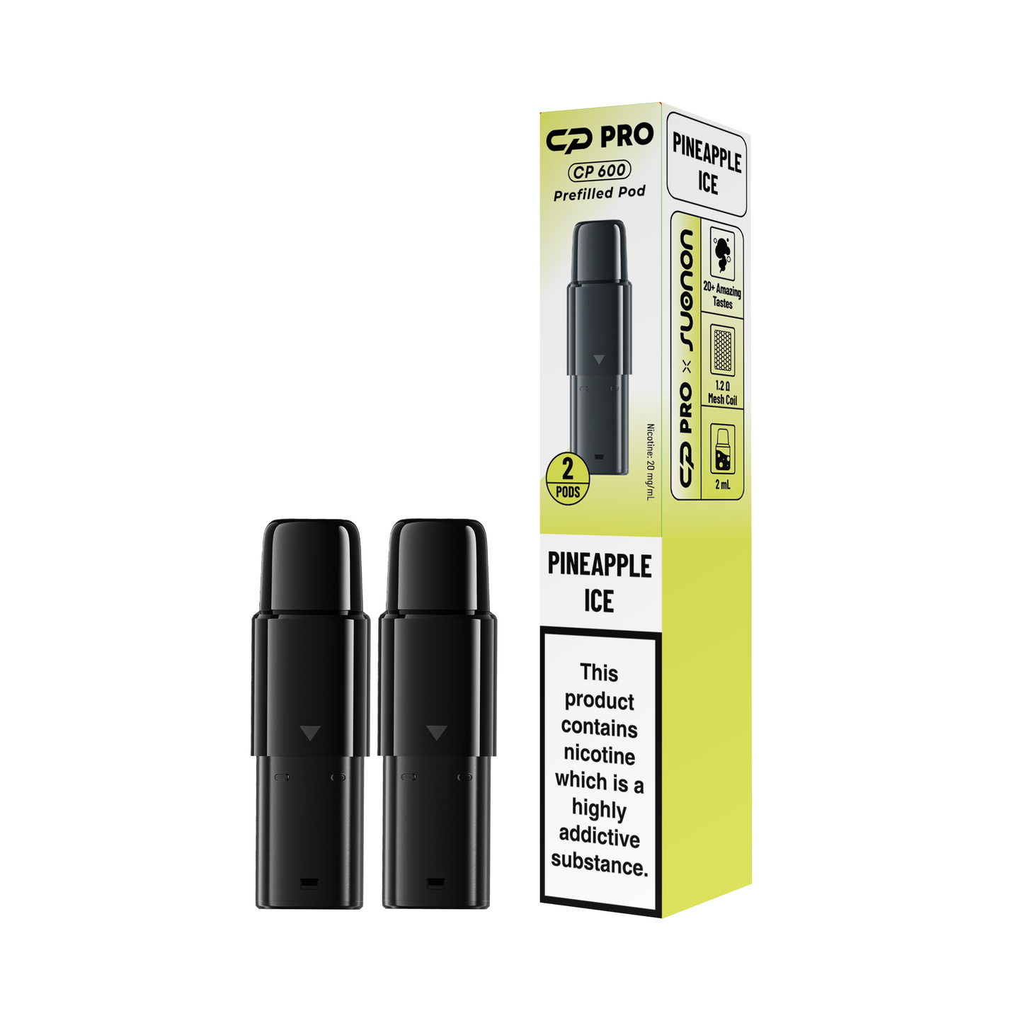 CP Pro 600 Prefilled Pods - Box of 20