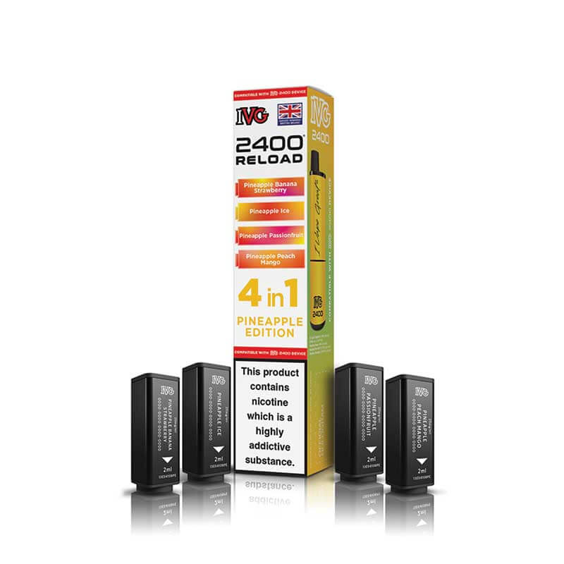 IVG 2400 Reload Prefilled Pods - Box of 5