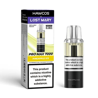 Hawcos x Lost Mary Pro Max 7000 Prefilled Pods - Box of 5