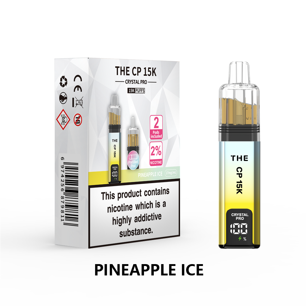 The Crystal Pro CP 15K Prefilled Pod Kit