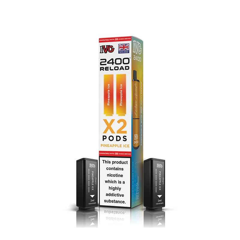IVG 2400 Reload Prefilled Pods - Box of 5