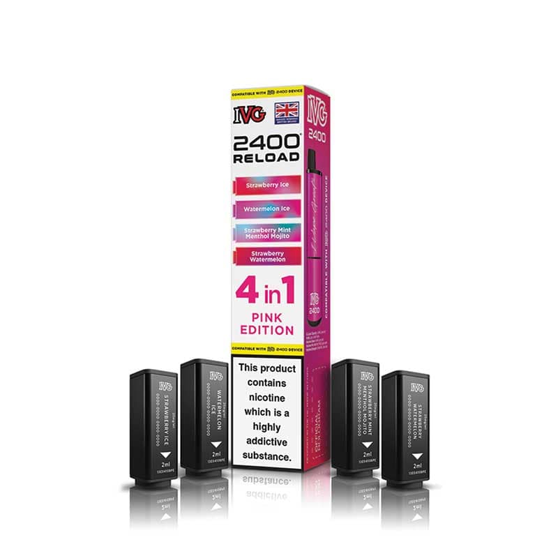 IVG 2400 Reload Prefilled Pods - Box of 5