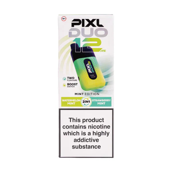 Pixl Duo 12 Prefilled Pod Kit TPD Compliant - Box of 5