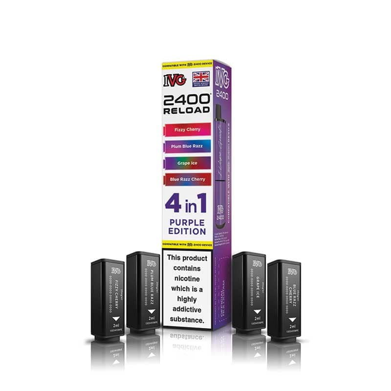 IVG 2400 Reload Prefilled Pods - Box of 5