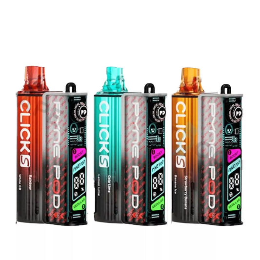 Pyne Pod Click S 30K puff prefilled dual flavour Vape Kit 