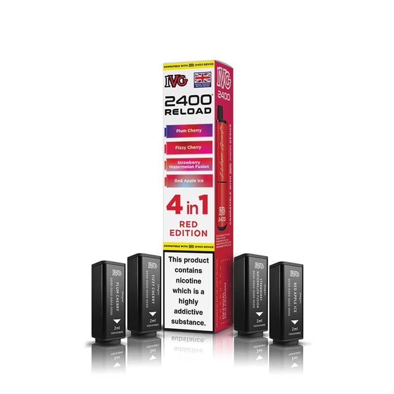 IVG 2400 Reload Prefilled Pods - Box of 5