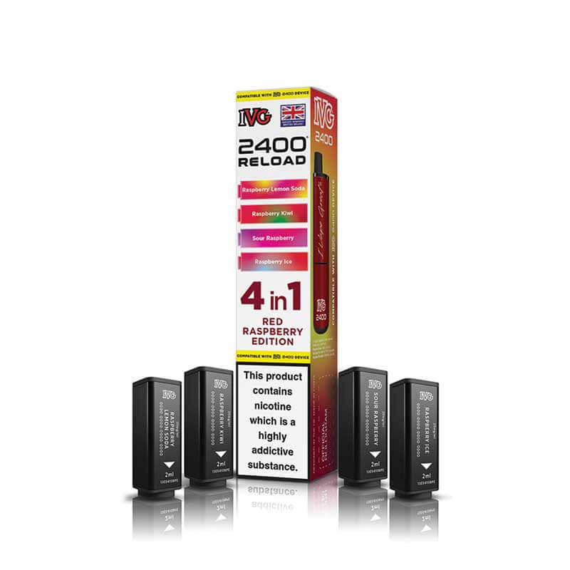 IVG 2400 Reload Prefilled Pods - Box of 5