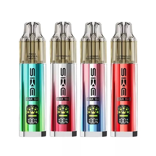 SKE Bar 15K Prefilled Pod Kit with a Built-in 850mAh Battery prefilled with 20mg of Nic salt E-liquid Great for MTL Vaping