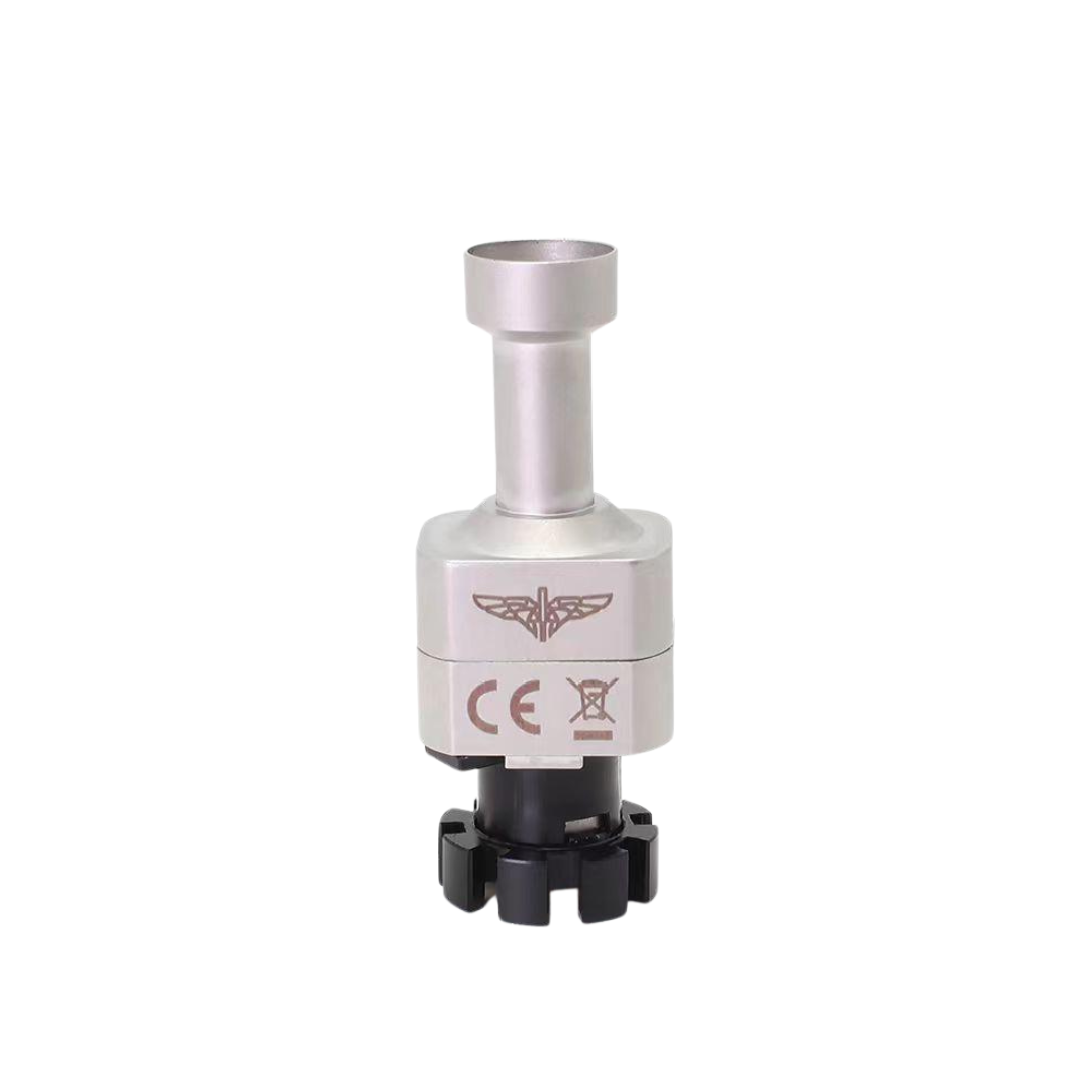 SXK GG Submarine Style RBA, silver finish, with a detailed logo and CE marking displayed.
