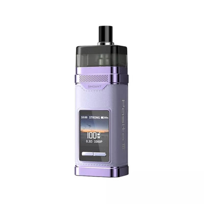 Smoant Pasito 3 Pod Vape Kit in Rococo Purple Colour with a built-in Rechargeable Internal 2800mAh Battery and  Compatible with K-Series Coils