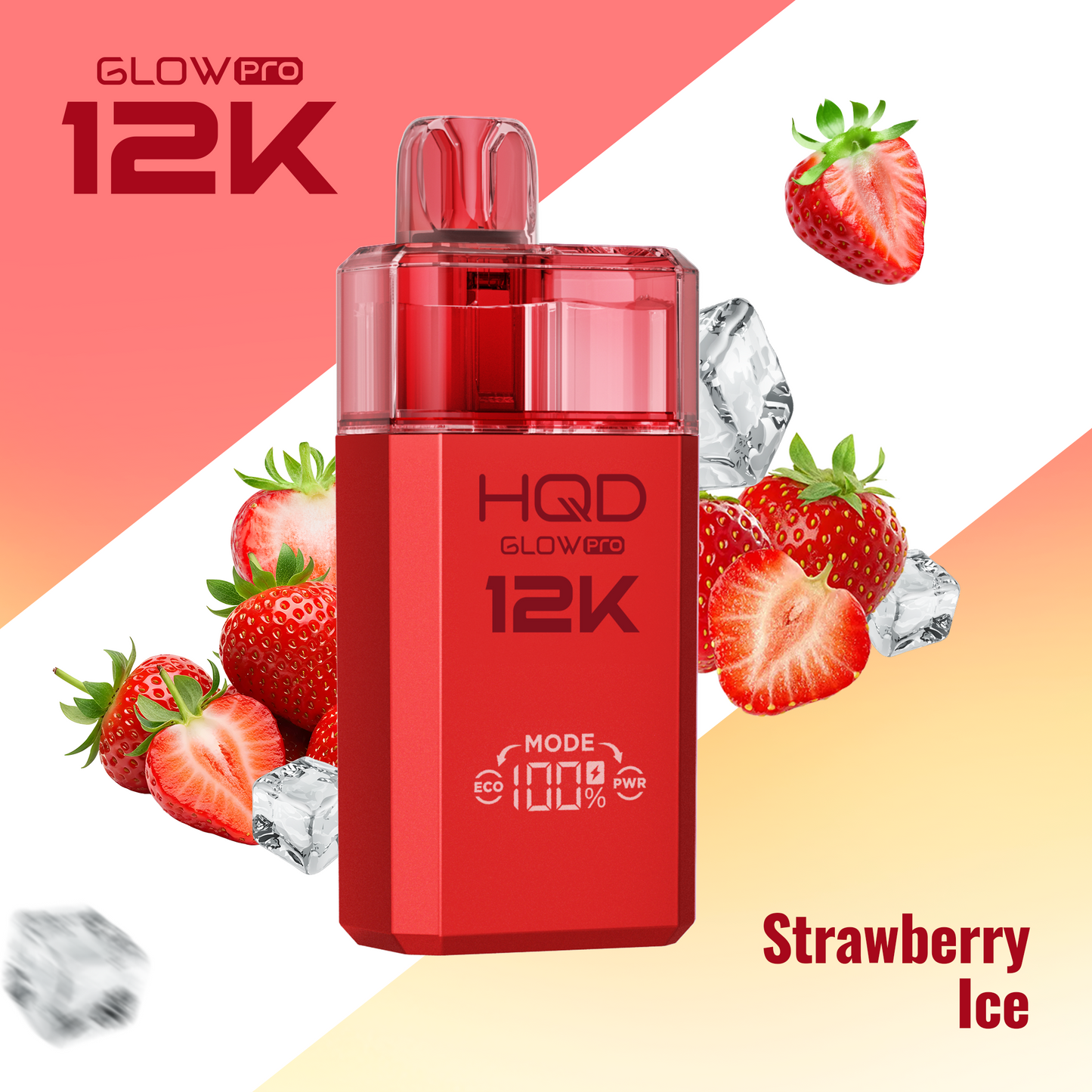 HQD Glow Pro 12K Puffs Prefilled Pod Kit