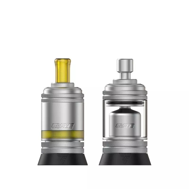 ThunderCloud Blaze MTL RTA in 316ss Limited Edition Colour great for MTL Vaping with Nic Salt E-Liquids or 50vg/50pg Vape Juices 